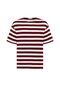 Black Striped Oversize Knitwear Sweater