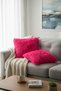 Puffy Cotton Cushion Cover Set of 2 43X43 cm Decorative Cushion with Zipper - 3
