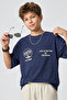Boy's Linen Trousers Cotton T-Shirt Comfortable Fit Set