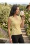 Skirt Lace-Like Knit V-Neck Athlete Blouse - 6