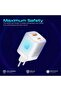 25W USB-C Wall Charger PD with EU 2-Pin Plug, Fast Charging, 18W QC 3.0 Port, White - 5