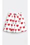 Girl's Heart Patterned Skirt – Summer Comfortable Elastic Waist Mini Children's Skirt - 2