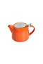 Chai Orange Teapot with Strainer 600 Cc