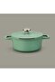 Leo Phantom Non-Stick Deep Pot and Frying Pan with Lid - Beige - 24 cm - 2
