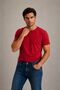 Men's Slim Fit Lycra Body-Fitting Soft Textured Crew Neck T-Shirt - 3