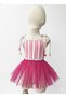 Girls' Swimsuit with Uv Protection and Tutu Skirt - 2