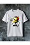 Swag Baseball Top Printed Oversize T-Shirt