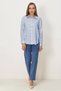 Shirt Collar Linen Tunic 46581 - 2