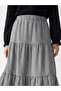 Lcw Grace Elastic Waist Plaid Layered Skirt - 3