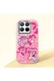 Pink Silicone Case Compatible with Mi 15t Pro with Shock-Absorbing Camera Protection