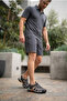 710445A-5 Smoked Men's Trekking Sandals