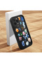 iPhone 13 Pro Compatible Black Silicone Case with Shockproof Camera Protection - 2