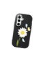 Black Silicone Case Compatible with Samsung Galaxy S24 Fe with Shock-Absorbing Camera Protections - 3