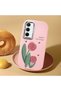 Pink Silicone Case with Shock-Absorbing Camera Protection Compatible with Samsung Galaxy A35 - 2