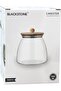 2-PCS Glass Jar Canister with Bamboo Lid - 500 ml Storage Container YK4112 Set of 2 - 5