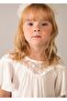 Girl's T-shirt Cream - 2