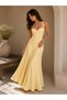 Women's Strappy Low-Cut Corset Lace-Up Long Stylish Evening Dress - 2