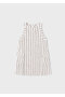 Girl's Dress Beige 3929 - 4