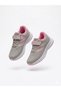 Unisex Ice Pink Single Velcro Comfortable Daily Breathable Poly Sole Children's Sports Sneakers School Shoes - 3