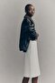 Belted pencil skirt - 3