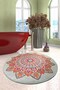 Bathmat Non-Slip Underside Diameter: 100 Cm Royal