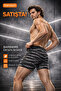 6-Pack Barbwire Patterned Comfortable Cut Boxers - Overcome Hurtlars - 2