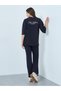 Printed Oversized T-Shirt and Wide Leg Leggings Co-Ords