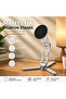 Magnetic Phone Stand Foldable Aluminum Desktop Holder 360 °   Rotating Strong Magnet Universal Stand - 2