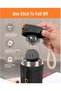 Silk Route - Magnetic Tea Brewer with Insulated Tumbler for Perfect Loose Tea Infusion, 17.6oz Black Travel Mug - 5