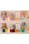 Decorative Alphabet Letter Cube 5X5X5 cm Baby Room Birthday Baby Shower Table Decoration - 1 Piece