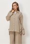 Tie-Up Detail Pants Suit 45775 - 2