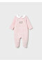 Baby Girl 2-Piece Booties and Overalls Set 1703 - 2