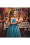 Girl's Colorful Tulle, Birthday and Party Costume, Ages 2-6 - 4