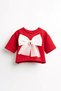 Leila Organza Bow Crop Short Sleeve Girls' T-Shirt