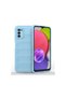 Case for Samsung Galaxy A03S Optimum Silicone - Sky Blue