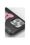 Venco Apple iPhone 16 Pro Cute Patterned Cover - Navy Blue - 2