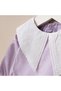 Newborn Baby Girl Daisy Cotton Dress Set with Triangle Collar - 2