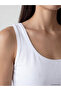 Lcw Everyday White U-Neck Women's Undershirt - 3