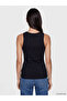 Lcw Everyday Black U-Neck Stoned Women's Undershirt - 4