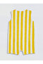 Crew Neck Striped Baby Boy Combed Cotton Jumpsuit - 4