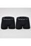 Men's Lycra Plain Cotton Boxer 2-Pack Seher