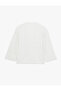 Cotton Long Sleeve Tie-Waist Muslin Kimono - 4