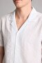 Modern Fit Polo Collar Short Sleeve Light Blue Shirt I1705Ax26Sm - 4