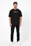 Unisex Oversize Embroidered Demon Slayer Tanjiro Zenitsu Inosuke Anime Design 100% Cotton T-Shirt - 4