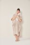 Plain Hooded Kappa Beige Color with Snap Buttons for Kids 9-11 Years - 6
