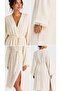 Natural Touch Muslin Kimono Bathrobe – Tassel Detailed Slit Spa & Beach Kimono - 3