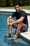 M3418 Crocodile Men's Aqua Sea Pool Beach Shoes - 7