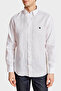 Buttoned Collar Regular Fit 100% Linen Long Sleeve Shirt Men's Shirt Bbss26Msh022100 - 3