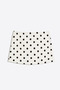 Polka Dot Patterned Women's Skirt with Shorts High Waist Stretchy Summer Fabric Streetwear - 5