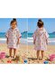 Marte Kids Girls' Hooded Beach & Bath Poncho - 2